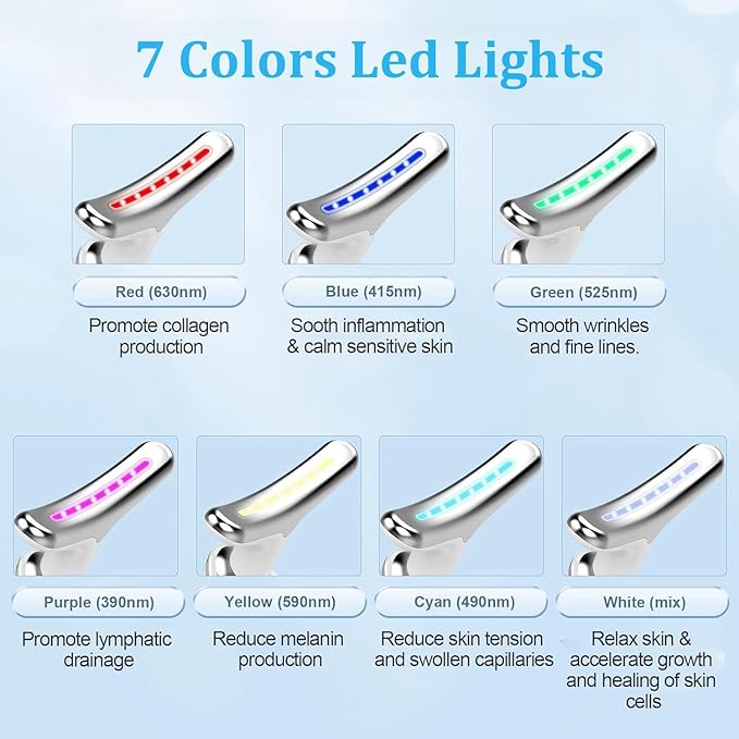 7 Colors Home Beauty Massager - Designmycraft
