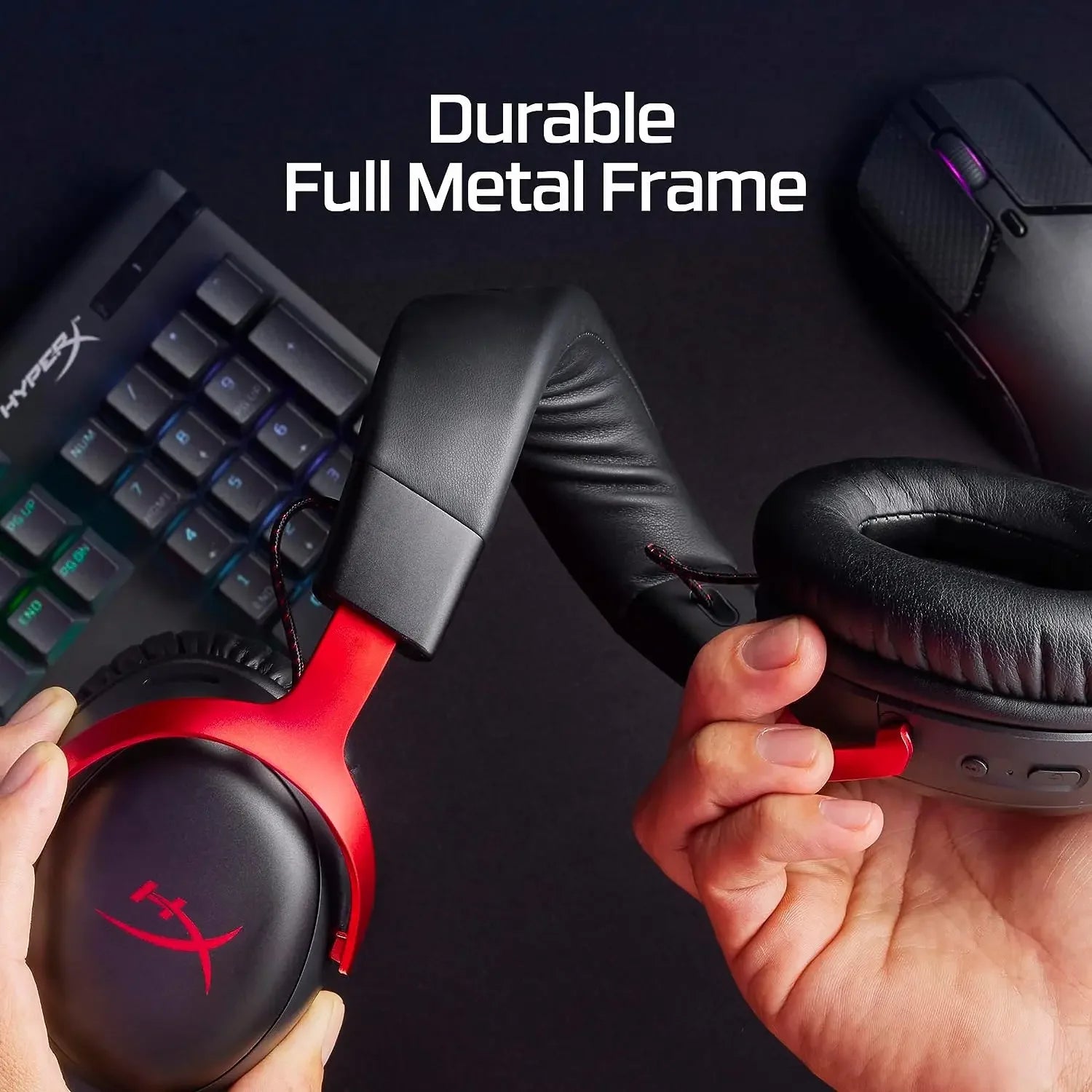 DESIGNED FOR COMFORT: Ultra-comfortable memory foam ear pads and padded leatherette headband help you focus on your game