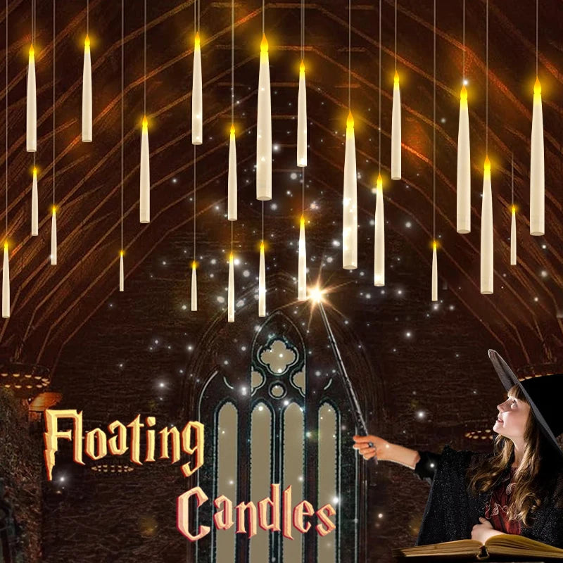 Flameless Candles with Magic Wand Remote - Designmycraft