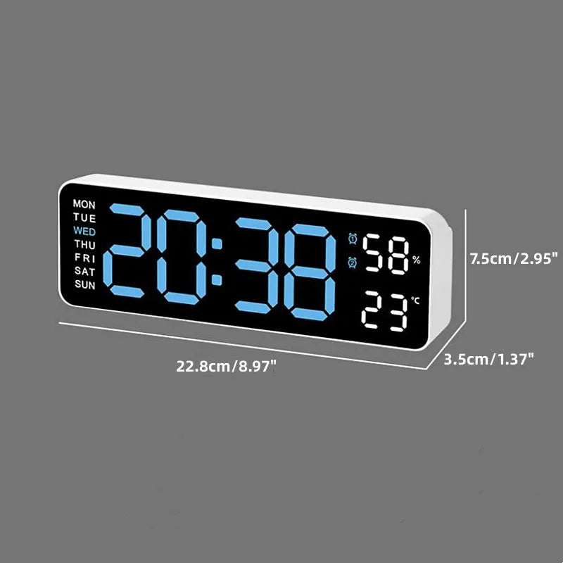 Digital Wall Clock - Designmycraft