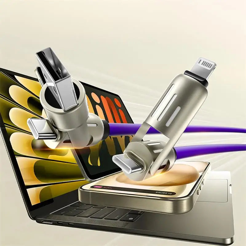 240W 4-in-1 USB C Cable - Designmycraft