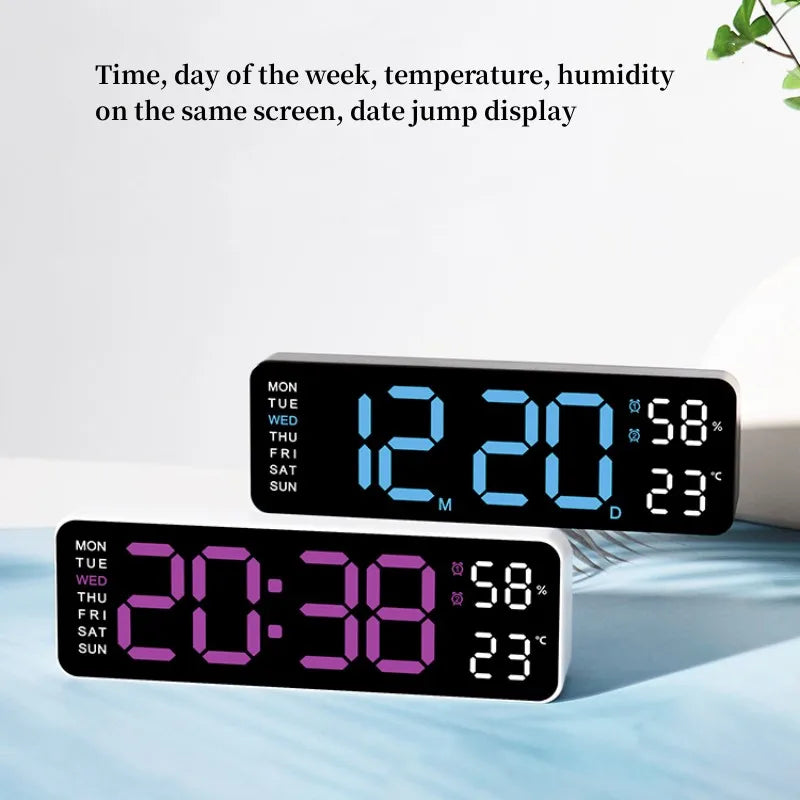 Digital Wall Clock - Designmycraft
