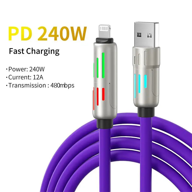 240W 4-in-1 USB C Cable - Designmycraft