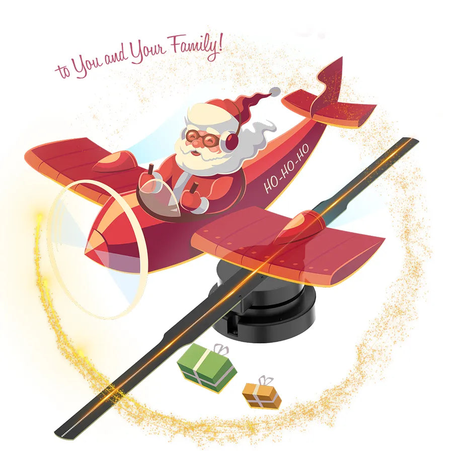 3D Hologram Fan - Designmycraft