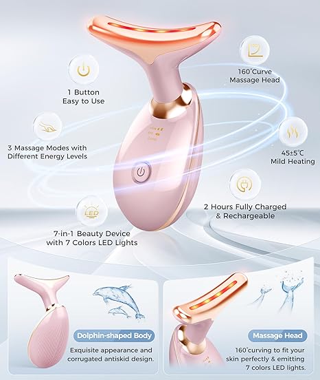 7 Colors Home Beauty Massager - Designmycraft