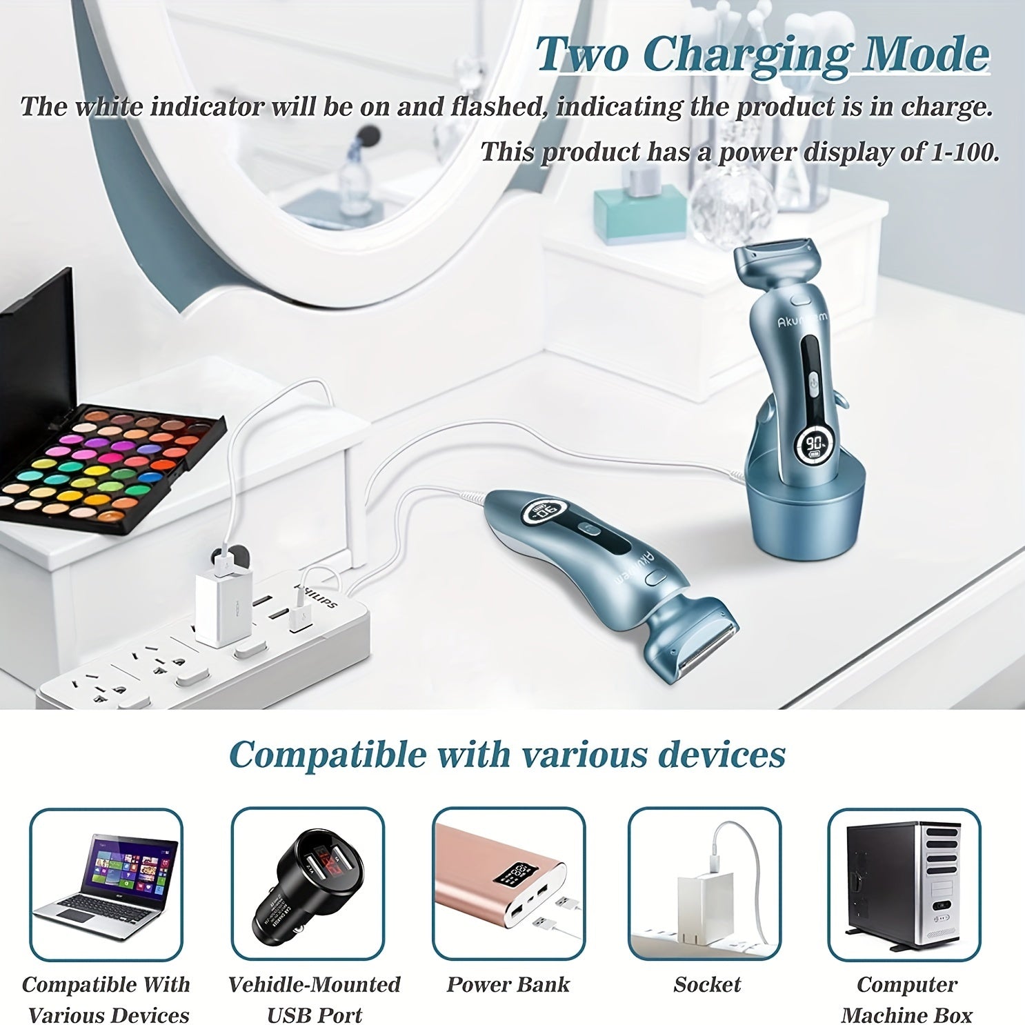Women's Electric Shaver - Designmycraft