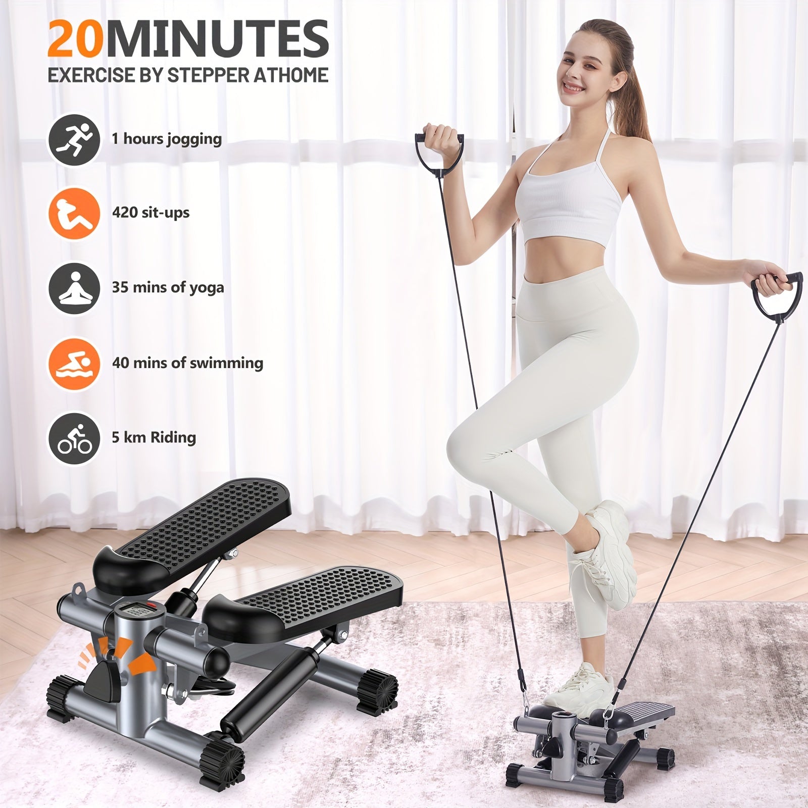 Step Machine Exercise Stepper - Designmycraft